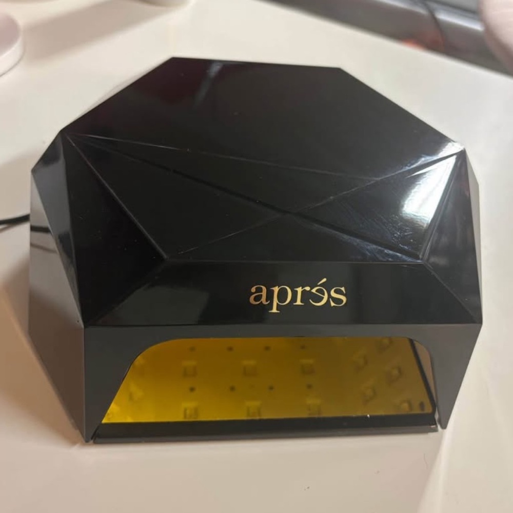 Apres Black LED Nail Lamp
